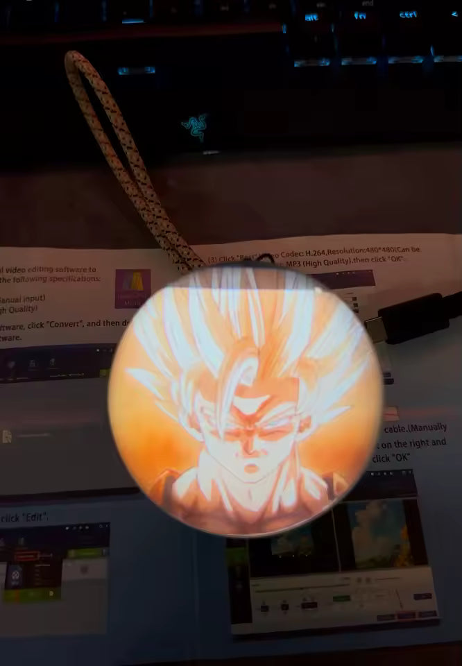 Christmas Tree Video Ball