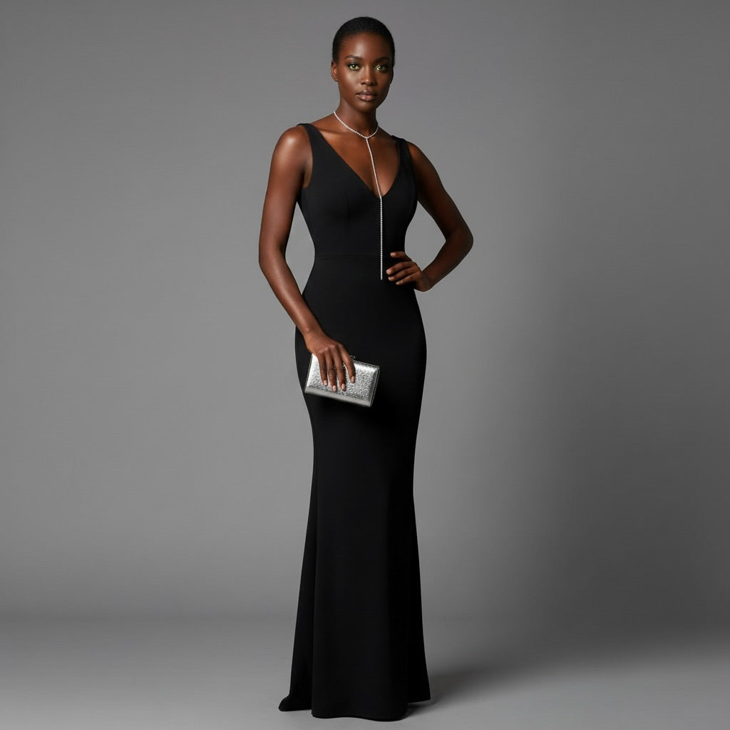 Silver Long Tassel Pendant