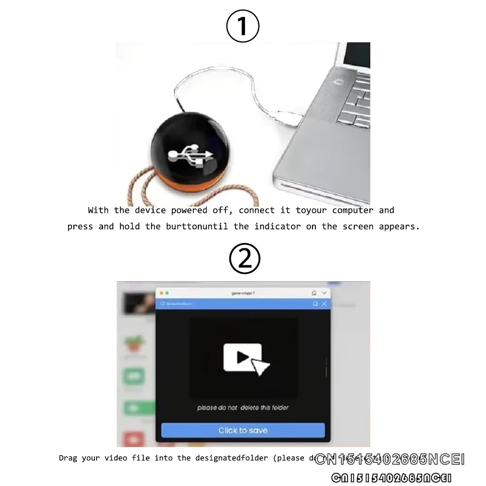 Christmas Tree Video Ball