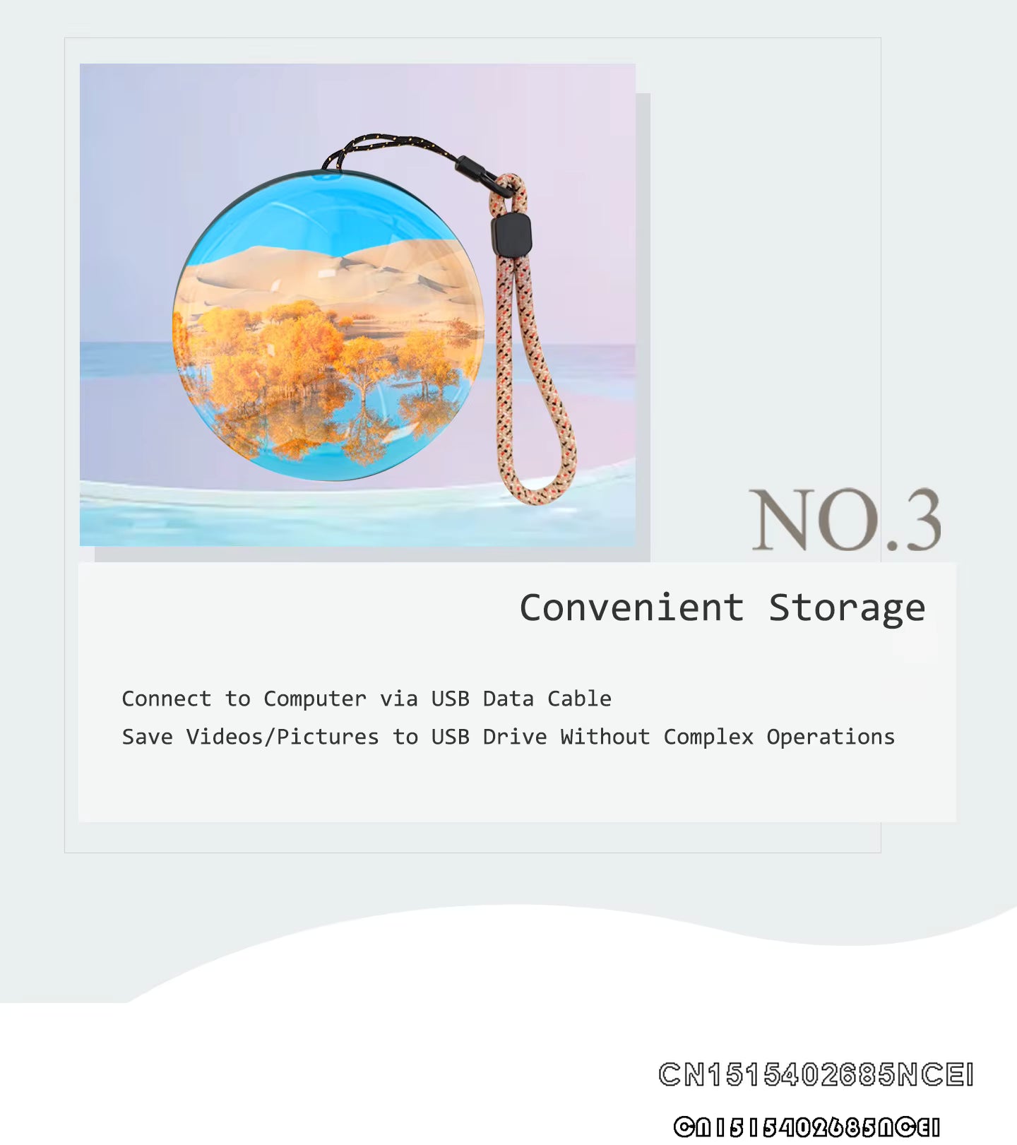 Christmas Tree Video Ball